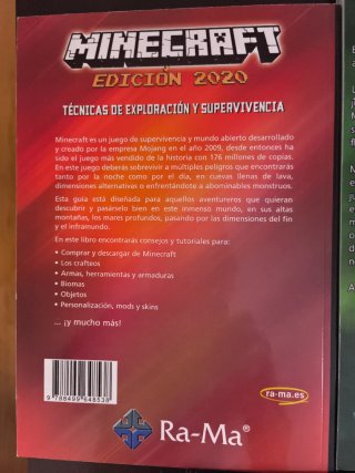 Lote 7 Libros Minecraft (Construcción, Combate, Re
