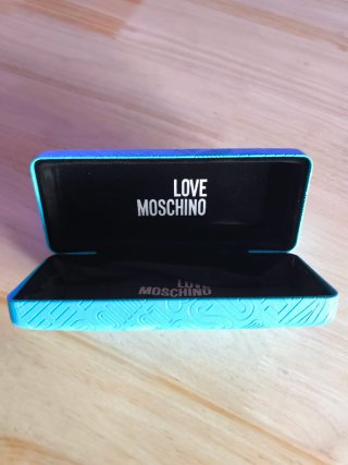Gafas Love Moschino negras y doradas