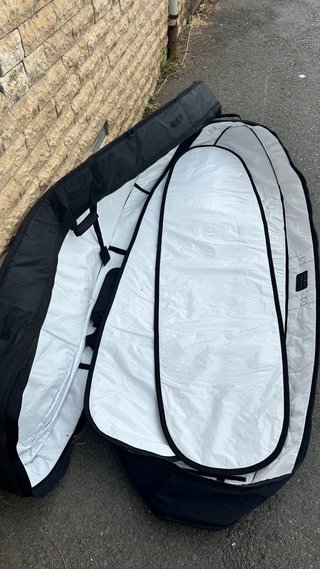 Funda viaje surf 6'6 para 4/5 tablas