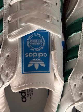 Adidas Samba Blancas y Verdes