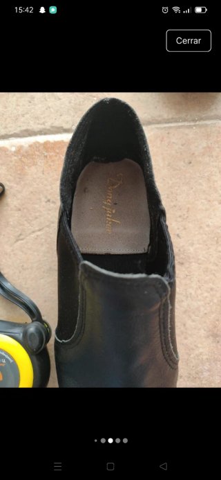 Zapatillas Jazz Talla 37 Negras