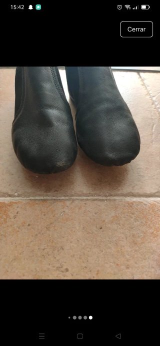 Zapatillas Jazz Talla 37 Negras