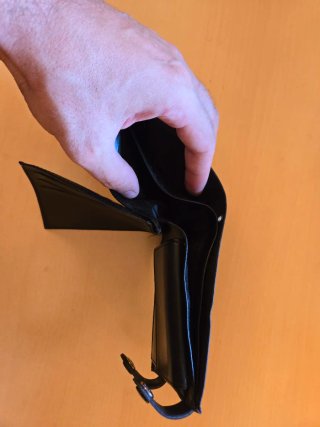 Cartera Batman Negra y Amarilla