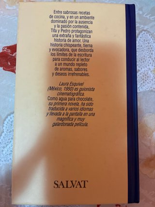 Como agua para chocolate de Laura Esquivel
