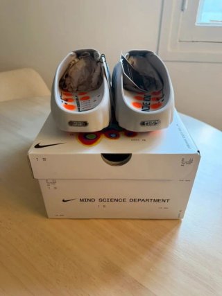 Zapatillas Nike Talla 45 Blancas Naranja