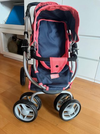 Carrito gemelar de juguete