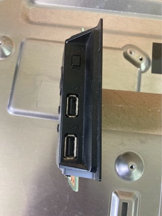 Botonera y control frontal TV Sony