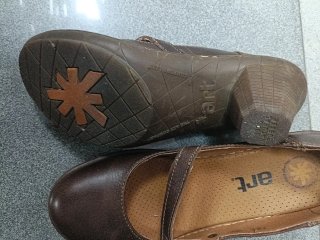 Zapatos de piel Art talla 39