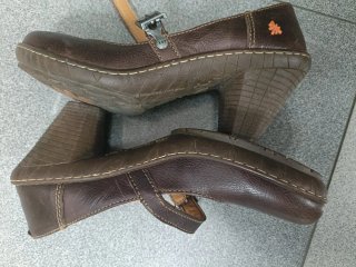 Zapatos de piel Art talla 39