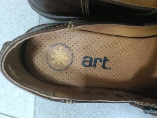 Zapatos de piel Art talla 39