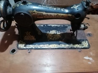Máquina de coser antigua Singer