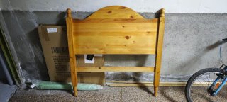 REGALO Cabezal de cama de madera