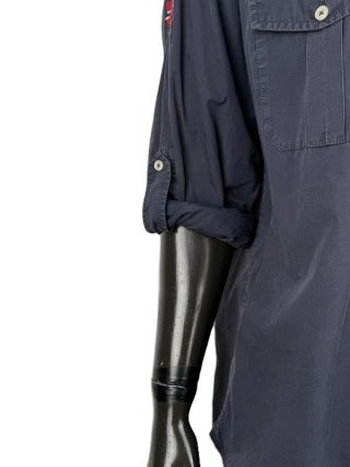 Napapijri Camicia Uomo Taglia XXL Cotone Blu