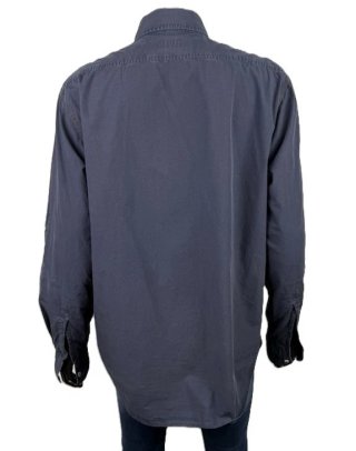 Napapijri Camicia Uomo Taglia XXL Cotone Blu