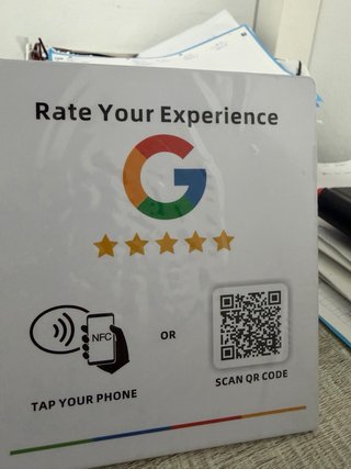 Tarjetas NFC Google Reviews 10 UNIDADES