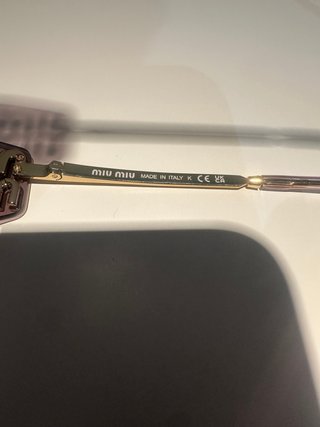 Gafas de sol Miu Miu Moradas/Violeta MU A51S Nueva