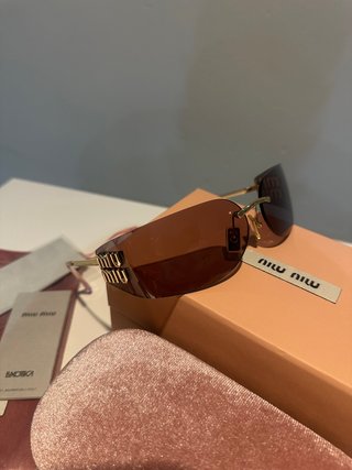 Gafas de sol Miu Miu Moradas/Violeta MU A51S Nueva