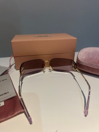 Gafas de sol Miu Miu Moradas/Violeta MU A51S Nueva