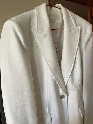 Blazer Zara Blanca Talla L