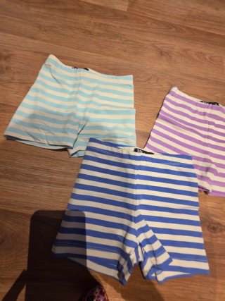 3 Pantalones Cortos Deportivos Talla 3/4