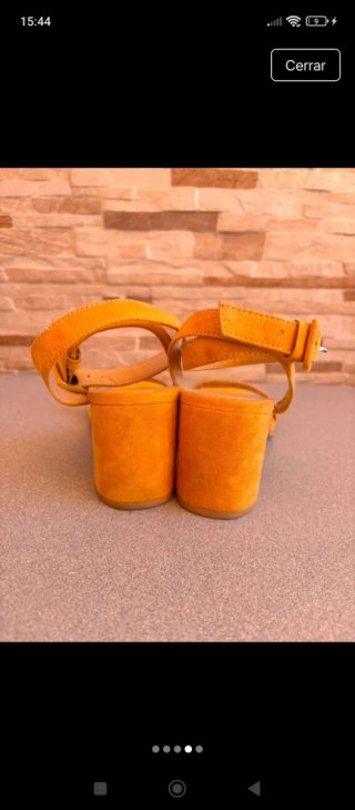 Sandalias Lefties Talla 38 Naranjas