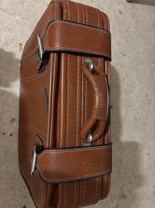 Maletín vintage marrón