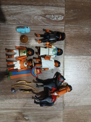 Lote figuras Playmobil Egipto  Todos 15€