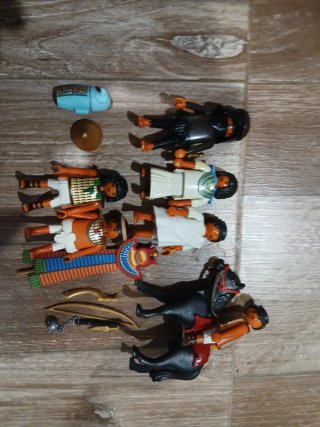 Lote figuras Playmobil Egipto  Todos 15€