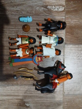 Lote figuras Playmobil Egipto  Todos 15€
