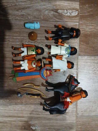 Lote figuras Playmobil Egipto  Todos 15€