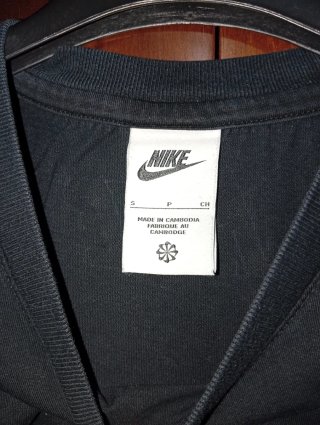 Camiseta Nike Negra Size S