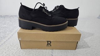 Zapatos de gamuza con plataforma talla 38