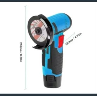 Mini Amoladora Angular Inalámbrica (2 Baterías)