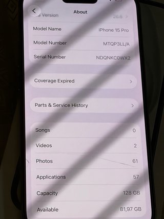 iPhone 15 Pro 128GB