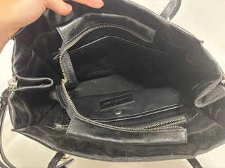 Bolso Adolfo Dominguez Negro Tachuelas