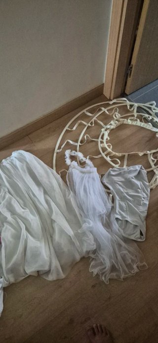 Disfraz Novia Sirenita y Aurora Talla Única