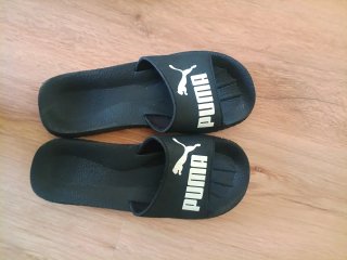 Chanclas Puma Hombre Negras