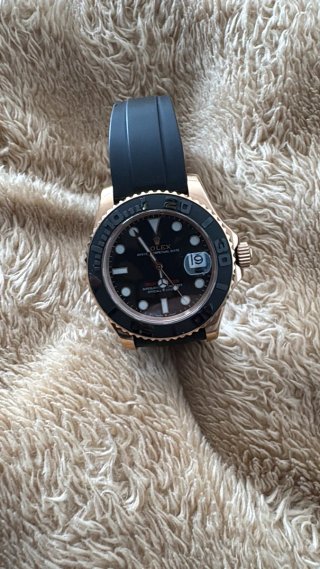 Rolex Yacht-Master Oro Rosa Negro