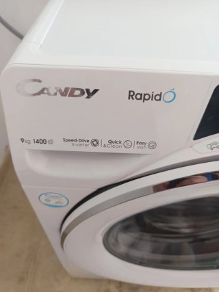 Lavadora Candy RapidÓ RO 1496DWMCT/1-S - 9Kg