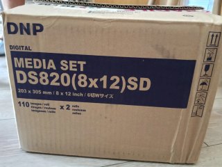 Kit Consumibles DNP DS820 (8x12) SD - 220 Copias
