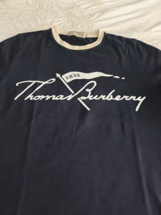 Camiseta Burberry Negra Talla M
