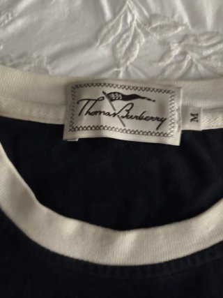 Camiseta Burberry Negra Talla M
