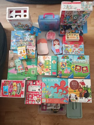 Lote juegos educativos 0-5 años
