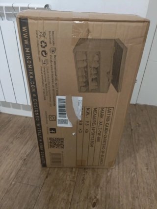 Banco zapatero con asiento gris