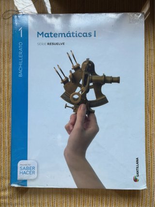 Libro Matemáticas 1 Bachillerato