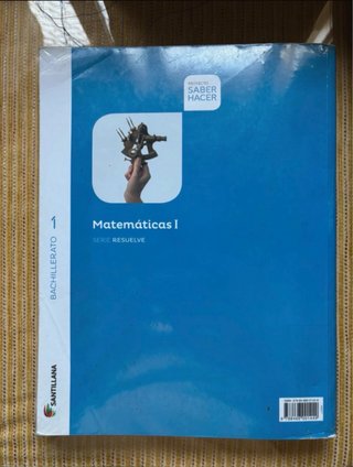 Libro Matemáticas 1 Bachillerato