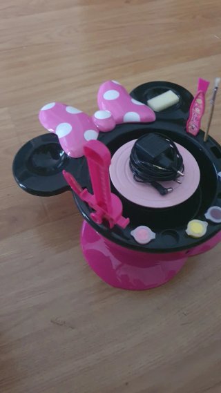Torno Alfarero Minnie Mouse Nuevo