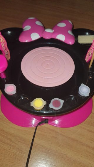 Torno Alfarero Minnie Mouse Nuevo