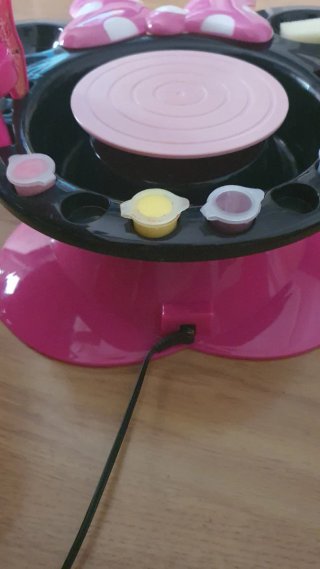 Torno Alfarero Minnie Mouse Nuevo