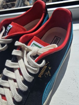 Zapatillas Puma Clyde OG Negras y Rojas